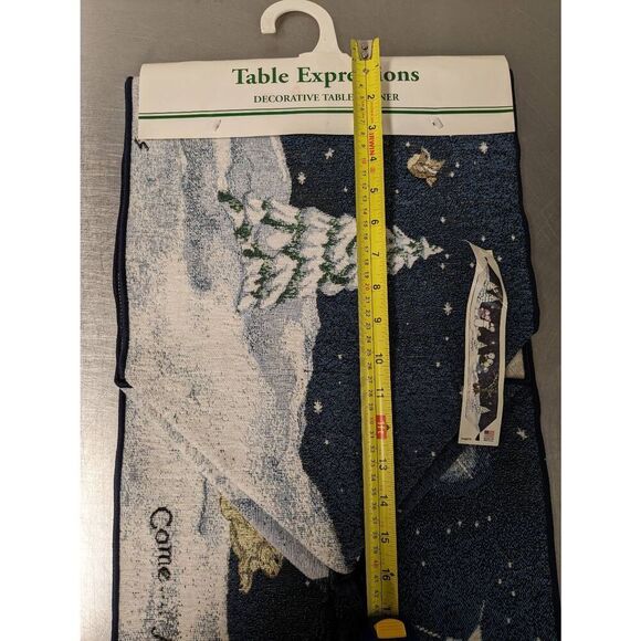 Table Expressions Decorative Christmas Table Runner NWT - Picture 6 of 8